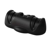 Vogue Manual 2 Stage Knife Sharpener with Suction Base (Diamond & Ceramic) | Restores blunt blades with diamond and ceramic sharpening wheels while keeping stable on worktops using a non-slip base.