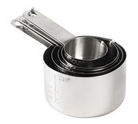 Vogue Stainless Steel Measuring Cup Set of 5 J424