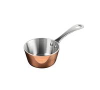 Vogue GG761 Copper Mini Saute Pan 80X80X40mm Stainless Steel Frying Kitchen Cookware, Silver