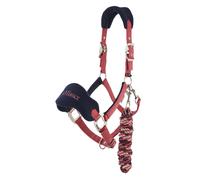 LeMieux Mini Vogue Headcollar & Leadrope - Cranberry