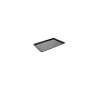 Vogue 12662 Non-Stick Baking Tray 430X280X15mm Carbon Steel Serving Platter, Black