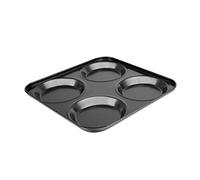 Vogue Non-Stick Yorkshire Pudding Tray 24X24cm Carbon Steel Serving Platter