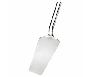 Vogue One Piece Flan Server in Silver with Stainless Steel Handle and Head