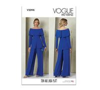 Vogue Paper Patterns V2098Y5 Misses' Top and Trousers by Tom and Linda Platt Y5 (18-20-22-24-26)