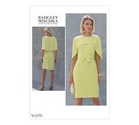 Vogue Patterns 1579 A5, Misses Petite Dress, Sizes 6-14, TISSUE, Multicoloured, 20 x 0.5 x 25 cm