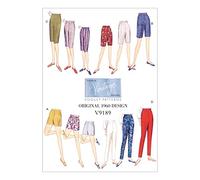 Vogue Patterns 9189 E5 Misses Shorts and Pants, Size 14-22
