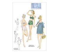 Vogue Patterns 9255 E5,Misses Bra,Shorts and Coverup,Sizes 14-22, Tissue, Multi-Colour, 15 x 0.5 x 22 cm