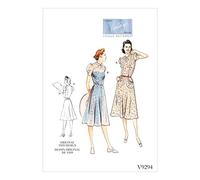 Vogue Patterns 9294 E5 Misses Dress, Tissue, Multi-Colour, 15 x 0.5 x 22 cm