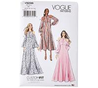 Vogue Patterns 9296 A5 Misses Dress, Tissue, Multi-Colour, 15 x 0.5 x 22 cm