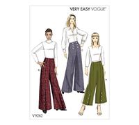 Vogue Patterns Misses Pants, Tissue, Multi-Colour, 15 x 0.5 x 22 cm