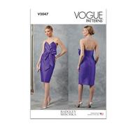 Vogue Patterns Paper Pattern V2047B5 Misses' Evening Dress by Badgley Mischka B5(8-10-12-14-16)