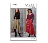 Vogue Patterns Paper Pattern V2050Y5 Misses' Skirts and Belt Y5 (18-20-22-24-26)