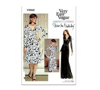 Vogue Patterns Paper Pattern V2060B5 Misses' Wrap Dress Worn Forward or Backward by Diane Von Furstenberg B5(8-10-12-14-16)
