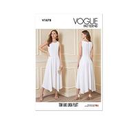 VOGUE PATTERNS Patterns V1878A5 Misses Dress A5 (6-8-10-12-14)