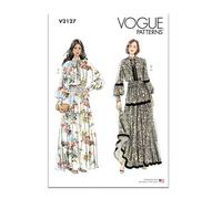 Vogue Patterns Sewing Pattern V2127U5 Misses' Two Piece Dress U5 (16-18-20-22-24)