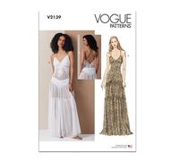 Vogue Patterns Sewing Pattern V2139H5 Misses' Lingerie Dress H5(6-8-10-12-14)