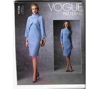 Vogue Patterns V1736E5 Misses Dress, White