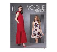 Vogue Patterns V1802A Misses Dress A (XS-S-M-L-XL-XXL)