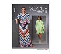 Vogue Patterns V1803Y Misses Dress Y (XS-S-M)