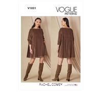 Vogue Patterns V1821A Misses Dress A (XS-S-M-L-XL-XXL)