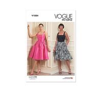 Vogue Patterns V1884A5 Misses Dress A5 (6-8-10-12-14)
