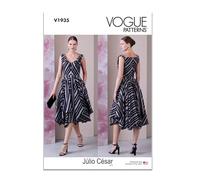 Vogue Patterns V1935B5 Misses' Dress by Julio Cesar B5(8-10-12-14-16)