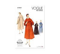 VOGUE PATTERNS V1977H5 Misses' Coats H5 (6-8-10-12-14)