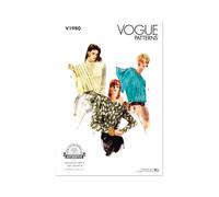 VOGUE PATTERNS V1980B5 Misses' Blouse B5 (8-10-12-14-16)