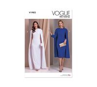 VOGUE PATTERNS V1982B5 Misses' Dresses B5 (8-10-12-14-16)