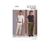 VOGUE PATTERNS V1996AA Men's Trousers AA (34-36-38-40-42)