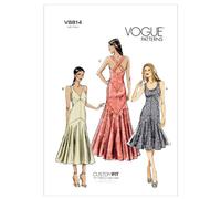 Vogue Patterns V8814 Size E5 14-16-18-20-22 Misses' Dress