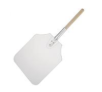 Vogue Pizza Peel Wood Handle Aluminum - 305x355mm 12x14" (Blade 660mm 26")