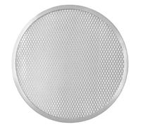 Vogue Pizza Screen Aluminium, 305 mm 12 Inches | Accelerates baking times and improves airflow for a perfectly crisp base across professional catering kitchens.