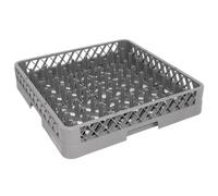 Vogue Plate Dishwasher Rack in Grey Durable Heavy Duty Sturdy Vented - 500x500mm