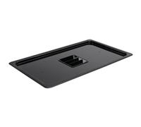 Vogue Polycarbonate 1/1 Gastronorm Lid Black