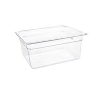 Vogue U230 Polycarbonate Gastronorm Container, 1/2 Size