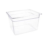 Vogue Polycarbonate 1/2 Gastronorm Container 200mm Clear - U231