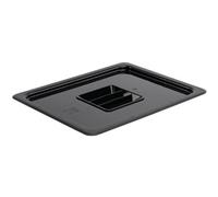 Vogue Polycarbonate 1/2 Gastronorm Lid Black