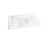 Vogue Polycarbonate 1/2 Gastronorm Lid Clear