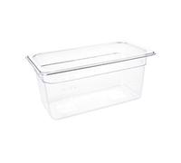Vogue Polycarbonate 1/3 Gastronorm Container 150mm Clear