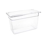 Vogue Polycarbonate 1/3 Gastronorm Container 200mm Clear - U235