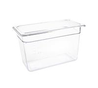 Vogue Polycarbonate 1/3 Gastronorm Container 200mm Clear - U235