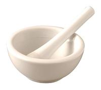 Vogue Porcelain Pestle & Mortar - 115mm 4 1/2"