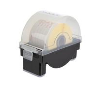 Vogue Prepared Day Labels with 2" Dispenser, Pack of 500 | Color-coded FIFO stickers prevent food waste, ensuring kitchen compliance and rapid stock rotation in commercial venues.