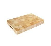 Vogue Rectangular Wooden Food Grade Kitchen Chopping Board and Serving Tray, Medium, Natural Antibacterial Surface, Size: 45(H) x 455(W) x 305(L)mm | C459