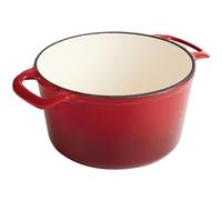 Vogue Round Casserole Red - 205mm 3 1/5Ltr