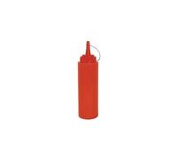 Vogue Red Squeeze Sauce Bottle 35oz - Condiment Seasoning Squirt Dispenser W833