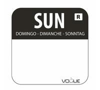 Vogue Removable Colour Coded Food Labels Stickers Adhesive Sticky Restaurant