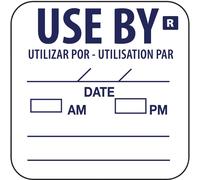 Vogue Removable Use By Labels (Pack of 1000) - E150