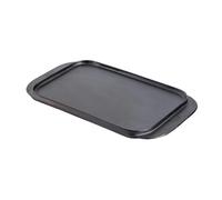 Vogue Reversible Cast Iron Double Griddle Pan 482 x 260mm - Cooking Surface w...